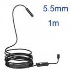 5,5 7 mm Android endoskopas 3 viename USB / mikro USB / C tipo borescope tikrinimo kamera, atspari vandeniui i&scaron;maniajam telefonui
