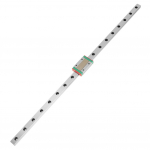 1 vnt MGN12H miniatiūrinis linijinis bėgio kreiptuvas 450 mm ilgio 12 mm pločio slydimo blokas