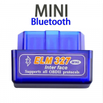 OBD2 automobilių skaitytuvas Mini ELM327 diagnostikos adapterio testeris, belaidis WIFI Bluetooth automobilio diagnostikos įrankio kodų skaitytuvas, skirtas Android IOS