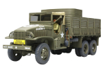 Tamiya Karinių Miniatiūrų Serija JAV Armijos 2 Tonų Krovininis Sunkvežimis Plastikinis Modelis 32548 1/48 Nr.48 1/2 6&times;6 black