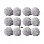 168 188 Audiniai, buitinės atsarginės dalys Keičiami priedai Skudurinio dangtelio rinkinys Smart Home Robotinis langų valiklis