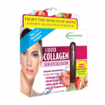 Skystas kolagenas odos atnaujinimui, tropinių bra&scaron;kių ir kivių skonio, 10 skystų ampulių