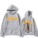 Tate McRae Miss Possessive Turo Džemperiai Vyrams Moterims Mada Megztiniai Ruduo Žiema Madingi Džemperiai Y2K Dvi Pusės Kasdienis Džemperis S pilka spalva