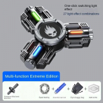 Pir&scaron;tų galiukų giroskopiniai žaislai Metalinis i&scaron;manusis fidget spinneris Vyrams Suaugusiems Vaikams Stalo streso mažinimo Gimtadienio dovana MECHANINIAI &Scaron;ARVAI