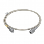 Dujų žarna Atspari auk&scaron;tai temperatūrai Lanksti Nerūdijančio plieno Propano adapterio žarna laukui