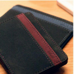 Creative Flip Wallet &ndash; stebuklingas PU kortelių laikiklis ir piniginė, korėjieti&scaron;ko stiliaus violetinė