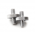 2 vnt. 1/4 1/4 i&scaron;orinis sriegis į 1/4 i&scaron;orinį sriegį sraigtinis adapteris dvigalvis sraigtas