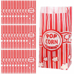 25 vnt. Popieriniai kukurūzų spragėsių mai&scaron;eliai Dovanų pakavimo mai&scaron;elis Karnavalo užkandžiai Saldumynų indelis Kibirėlis Vestuvių Gimtadienio vakarėlio Kino vakaro reikmenys 25Pcs