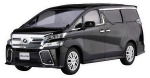 Automobilis NEXT Series Vellfire ZA G EDITION Plastikinis modelis 1/24 Nr.1 (Juoda)