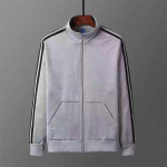 2023 Naujas Unisex Mar&scaron;kinėlis su Stovu : Pavasario ir rudens trijų juostelių bėgimo striukė 5XL