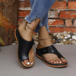 Retro bohemi&scaron;kos i&scaron;pjovomis platforminės basutės Naujos didesnių dydžių moteri&scaron;kos basutės su dirželiu tarp pir&scaron;tų C1391 36 žalia