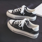 Nauji moteri&scaron;ki drobės batai su storu padu, laisvalaikio žemi, madingi, patogūs, vulkanizuoti, balerinos, teniso, lengvi sportiniai batai poroms 35 balta