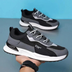 Batai Vyri&scaron;ki Tinklelio Sportbačiai PU Kvėpuojantys Suvarstomi Bėgimo Batai Kasdieniai Guminis Padas Atsparūs Dėvėjimuisi Zapatillas Vyrams Ėjimui Lauke 44