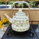 Emaliuotas vandens virdulys turki&scaron;kas arbatinukas su sieteliu 1,7 l ąsotis stovyklavimui, naudojimui patalpose