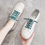 2025 Natūralios odos įsispiriami loferiai &ndash; Moteri&scaron;ki patogūs plok&scaron;čiapadžiai, kvėpuojantys mink&scaron;to pado laisvalaikio balerinos 39 žalia