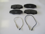 For Renault R21 Concorde Manager 1989 1996 Front Brake Pad 2-Wıre Dısc 123X48 7701202481
