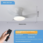 25 colių 36 colių lubų ventiliatorius su &scaron;viesa LED 3 spalvų 6 greičių DC variklio ventiliatorius nuotolinio valdymo pultas žemų lubų dekoratyvinis ventiliatorius su ap&scaron;vietimu 25 inches white