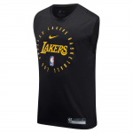 Nike X NBA Dri-Fit NBA Los Angeles Lakers Mar&scaron;kinėliai be rankovių Vyri&scaron;ki Vir&scaron;utiniai drabužiai Juodi HF1964-010 M