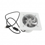 I&scaron;traukiamasis ventiliatorius su jungikliu Geležinis 60Hz 7 mentės Tylus Langinis Dūmų i&scaron;traukimo Ventiliatorius Vėdinimo Ventiliatorius Namams 6 Inch balta