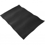 Wear Resistant Anti Skid Shoe Sole Women Men Cowhells Sole Pad 38.7cm x 53.5cm x 2mm(Black) juoda