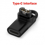 1M USB įkrovimo laidas Garmin Fenix 7 7S 7X 6 6S 6X 5 5S 5X Vivoactive 3 4 4S Venu 2 2S SQ su apsauginiu nuo dulkių ki&scaron;tuko dangteliu