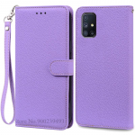 Samsung M51 dėklas Mink&scaron;tas silikoninis piniginės odinis atverčiamas dėklas Samsung Galaxy M51 dėklui M 51 Stovas Knygelės vir&scaron;elis Coque Fundas For Samsung M51 vyno raudonos spalvos