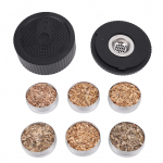 Elektrinis viskio rūkytuvas Rūkyklė kokteiliams su 6 dėžutėmis medžio drožlių namų barui vakarėliui