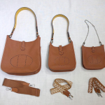 Stilius Auk&scaron;tos klasės Pagaminta pagal užsakymą Rankomis siūta Evelyn Galvos juosta Sluoksniuota Karvės odos Oda Universalus Mini Kibirėlis Rankinė Vienu petimi / Kryžiuojama per kūną Large size+29CM aukso rudos spalvos