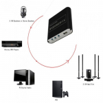 5.1 Audio Gear skaitmeninio garso dekoderio keitiklis AC3 DTS į 5.1 CH analoginį garsą, skirtą DVD kompiuteriui