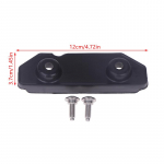 1 vnt. 500 cm&sup3; motociklo grandinės slankiklio kreipiklis guminis buferinis padėklas kreipiklis motociklui TRK502 TRK502X / TRK 502 502X 12*3.7cm