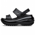 &bdquo;Crocs&ldquo; storapadės vienos juostos basutės &bdquo;Mega Crush Sandal&ldquo; juodos unisex 39-40