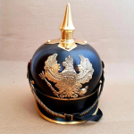 Voki&scaron;kas Pickelhaube Imperatori&scaron;kas Prūsijos &Scaron;almas WW1 Stiliaus &Scaron;almas su Smaigu Geriausia Dovana Jam, Cosplay Dovana