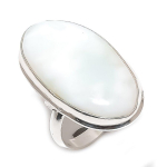 Moonstone Gemstone Handmade 925 Sterling Silver Jewelry Ring Size 8 r2s84