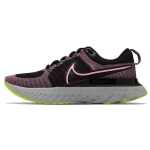 Nike React Infinity Run Flyknit 2 Violet Dust Moteri&scaron;ki sportbačiai Violetiniai Juodi Cyber CT2423-500 36.5