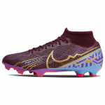 Nike Kylian Mbapp&eacute; x Zoom Mercurial Superfly 9 Academy FG MG Tamsiai burokėlių spalvos Unisex sportbačiai Violetiniai Universiteto mėlynumo Ry&scaron;kiai violetiniai DO9345-694 44