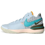 Nike Zoom LeBron NXXT Gen Mėlynas Atspalvis Vyri&scaron;ki Sportbačiai Mėlynai Žalias-Nebula Gvajavos-Ledas DR8784-400 47