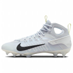 Nike Huarache 9 Elite Mid LAX SE Football Grey Black Unisex Bėgimo bateliai Balti &Scaron;viesiai žali FV6149-001 44.5