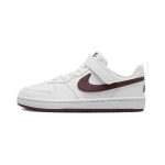 Nike Court Borough Low Recraft PS Balti Bordo Crush Vaikams Sportbačiai DV5457-112 28