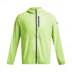 Under Armour Phantom Vėjo Striukė Vienspalvė Lengva Daug Ki&scaron;enių Striukė Vyri&scaron;ka Striukė &Scaron;viesiai Žalia 1381879-304 XXL