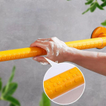 Shower Grab Bar Handicap Handle Glow in The Dark Rings Anti Slip Grip Security Support geltona