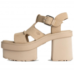 UGG New Heights Madingi Viens Dirželio Sandalai Moteri&scaron;ki Sandalai Garstyčių 1167478-MDSD 38 beige