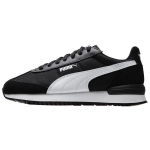 Puma Turin 3 Audinys Sintetinė Oda Rudens Mada Universalūs Patogūs Žemi Laisvalaikio Batai Unisex Laisvalaikio Batai Juodi 397149-01 35.5