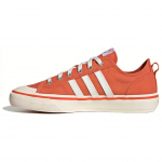 Adidas Originals Nizza RF 74 Patogūs Universalūs Smūgius Sugeriantys Patvarūs Žemi Kateboardo Batai Unisex Sportbačiai Oranžiniai Balti HQ8565 35⅔