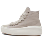 Converse All Star Move Cloud Thick Sole laisvalaikio sportiniai bateliai su drobiniais auk&scaron;tais vir&scaron;umi, rudi A08307C 35