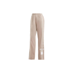 Adidas Originals Neutral Court Adibreak Treninginės kelnės su trimis juostelėmis ir elastine juosta Moteri&scaron;kos kelnės &Scaron;viesiai rudos IS5251 L beige