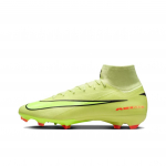 Nike Zoom Mercurial Superfly 10 Pro FG Limelight Hyper Crimson Vyri&scaron;ki futbolo bateliai Geltoni Volt HF9433-300 45