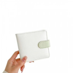 LINAXYZ Mini segtuvas prekybinėms kortelėms, Korėjos ID narystei ir papildymams White Moss 3 žiedų kortelėms, kolekcionuojamiems daiktams, laikikliams, Instax, ženkliukams, mėgstamiausiems,