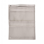 MUJI Nailono tinklelio portretinis NDE01A1S krep&scaron;ys-įdėklas, Pilkas, A4, Tipas, pilka spalva