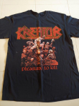 Nauji populiarūs Kreator dovana gerbėjui mar&scaron;kinėliai juodi unisex visų dydžių A123 XL
