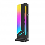 LED RGB GPU Laikiklis Grafikos Vaizdo Plok&scaron;tės Laikiklis Stovelis Reguliuojamas Neslystantis Atramas